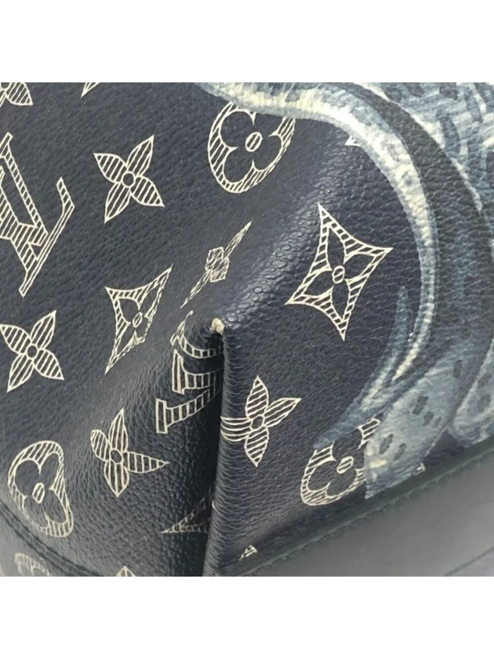 Louis Vuitton Tote Bag Jake and Dinos Chapman Monogram Savannahcanvas Navy